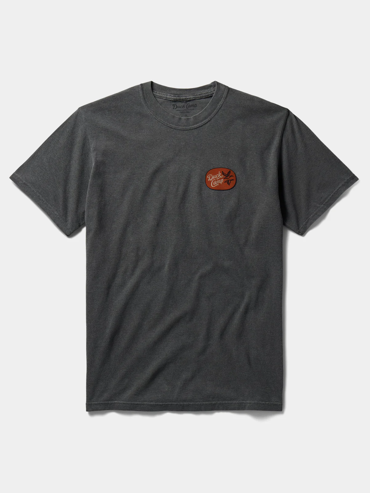 Duck Scripture T-Shirt- Pepper